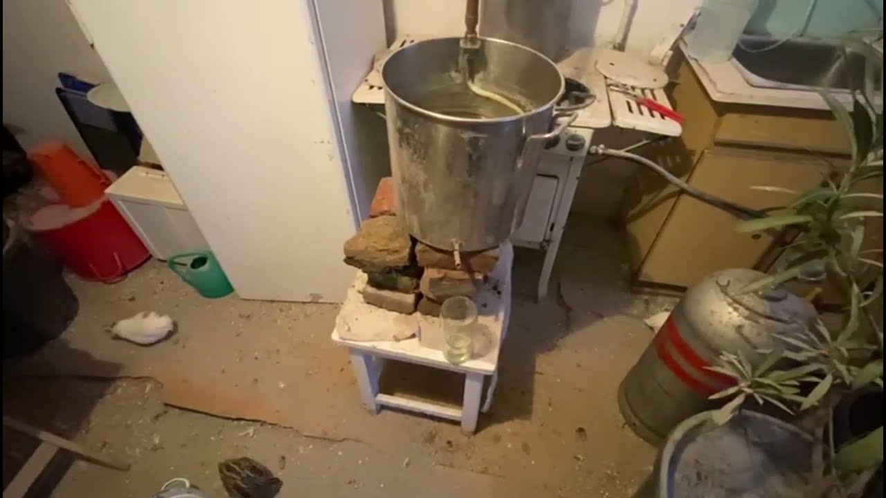 Ich brenne Schnaps mit meinen Wachteln