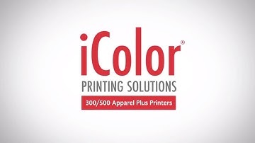 UNINET IColor Digital Color + White Transfer Printers - 300 / 500 Series