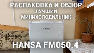 Мини холодильник Hansa FM050.4 - распаковка и краткий обзор лучшего однокамерного холодильника !