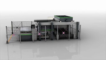 Remmert  LaserFLEX 4020 automation laser cutting machine
