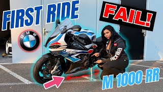 First Ride Gone Wrong - BMW M1000RR Melts Down!