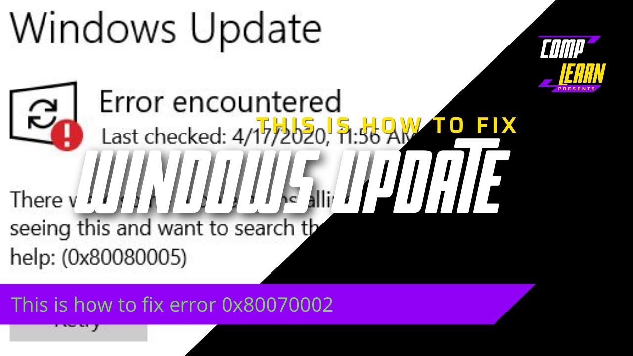 There were problems installing some updates fix 0x80070422 Windows ...