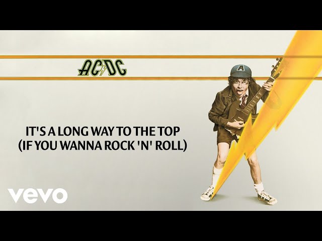 AC/DC - It´s A Long Way To The Top If You Wanna Rock And Roll