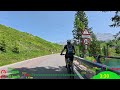 30 minute Indoor Cycling Workout Lago de Carezza Dolomites 4K Garmin Video