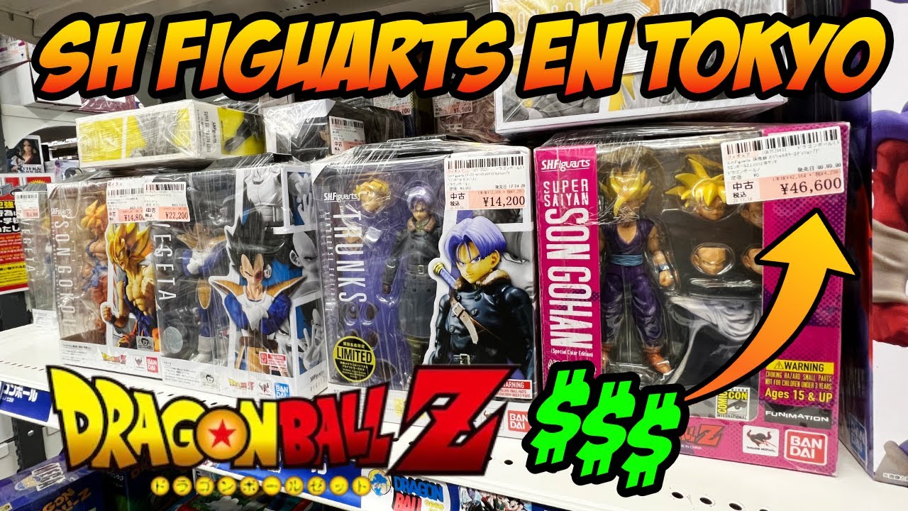 🤑 EL PRECIO ES DE LOCOS! FIGURAS DE DRAGON BALL SH FIGUARTS EN AKIHABARA JAPAN GEEK