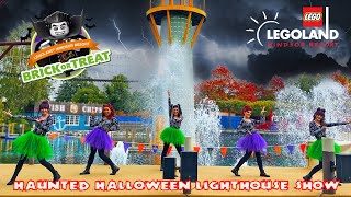 Full Haunted Halloween Lighthouse Show 2020 at Legoland Windsor (Oct 2020)