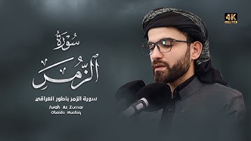 أواخر سورة الزمر بالطور العراقي بصوت عبيدة موفق. 4K
