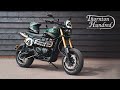 BUILDING THE MOST INSANE TRIUMPH SCRAMBLER SUPERMOTO - Thornton Hundred Motorcycles