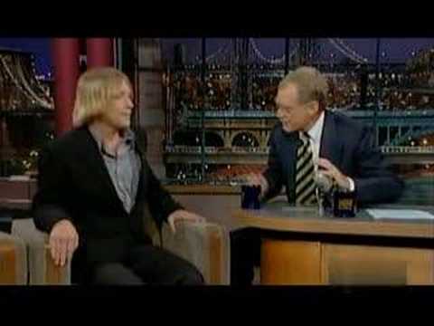 Grizzly Man on David Letterman