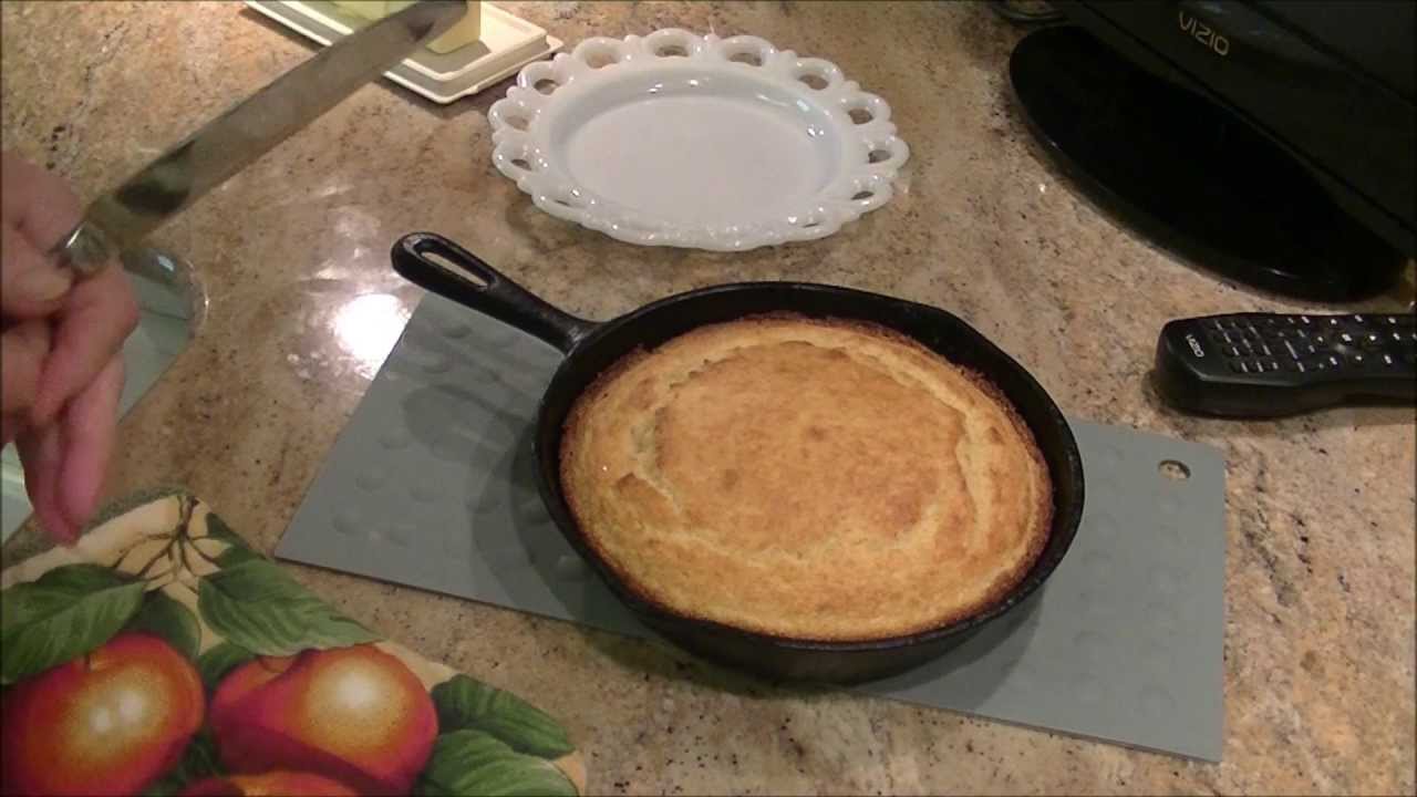 Delicious 4 Ingredient Buttermilk Cornbread YouTube