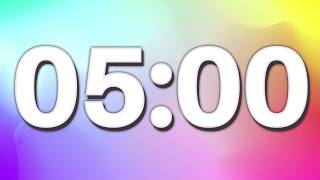 5 Minute ADHD Focus Timer – Calm Ambient Countdown for Instant Focus & Reset