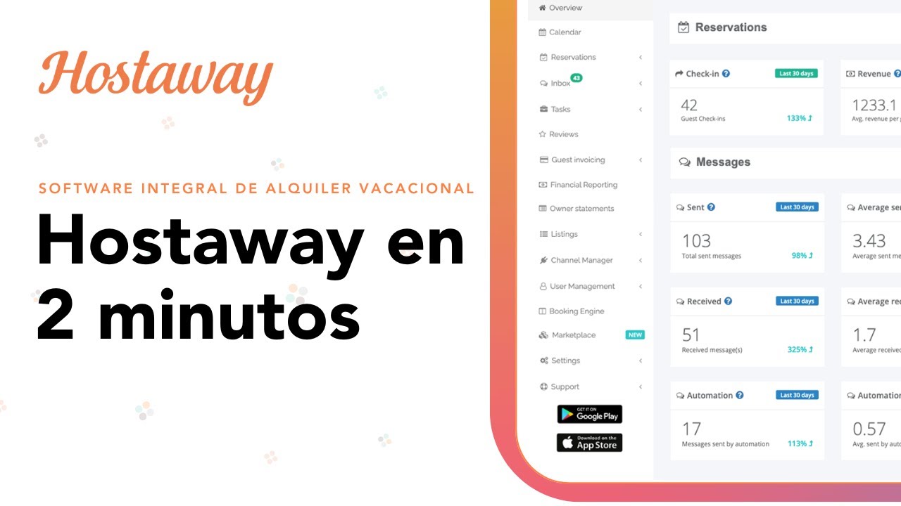 Descubre Hostaway en 2 minutos | El software todo en uno para alquileres vacacionales
