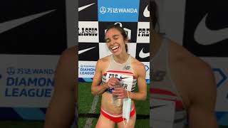Abbey Cooper Prefontaine Classic post race