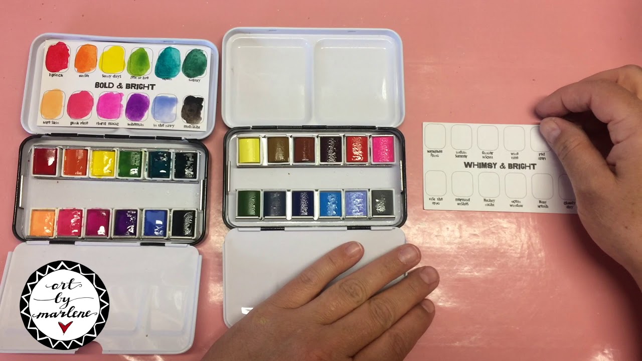 Art By Marlene Watercolor Paint By Studio Light - Youtube