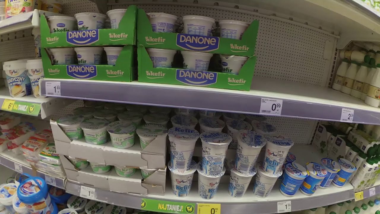 Продуктовые магазины в польше