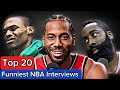 20 Most Hilarious NBA Interviews
