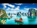 FLYING OVER VIETNAM ( 4K UHD ) - Relaxing Music Along With Beautiful Nature Videos 4K Video Ultra HD