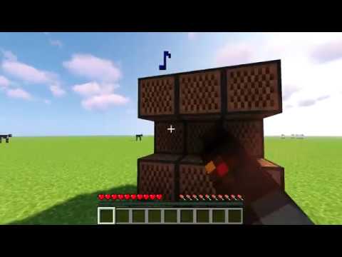 Minecraft Nota Bloklarıya Astronomia (Tabut Dansı/Coffin Dance) Çalma