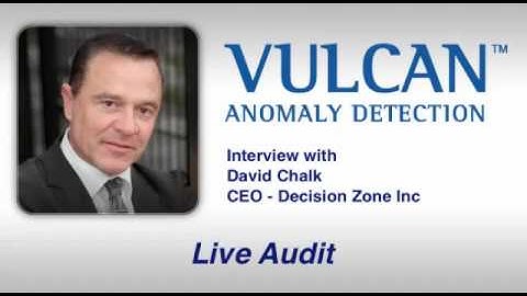 Live Audit Technology for business processes - Vulcan Anomaly Detection