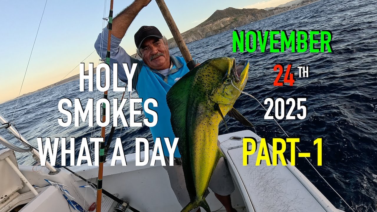 Cabo Dorado at Sunrise and Marlin mayhem... What a Day!  Part 1