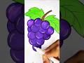 Relaxing Art Therapy: Coloring Juicy Grapes 🍇✨ #asmr #arttherapy #relaxing #coloring