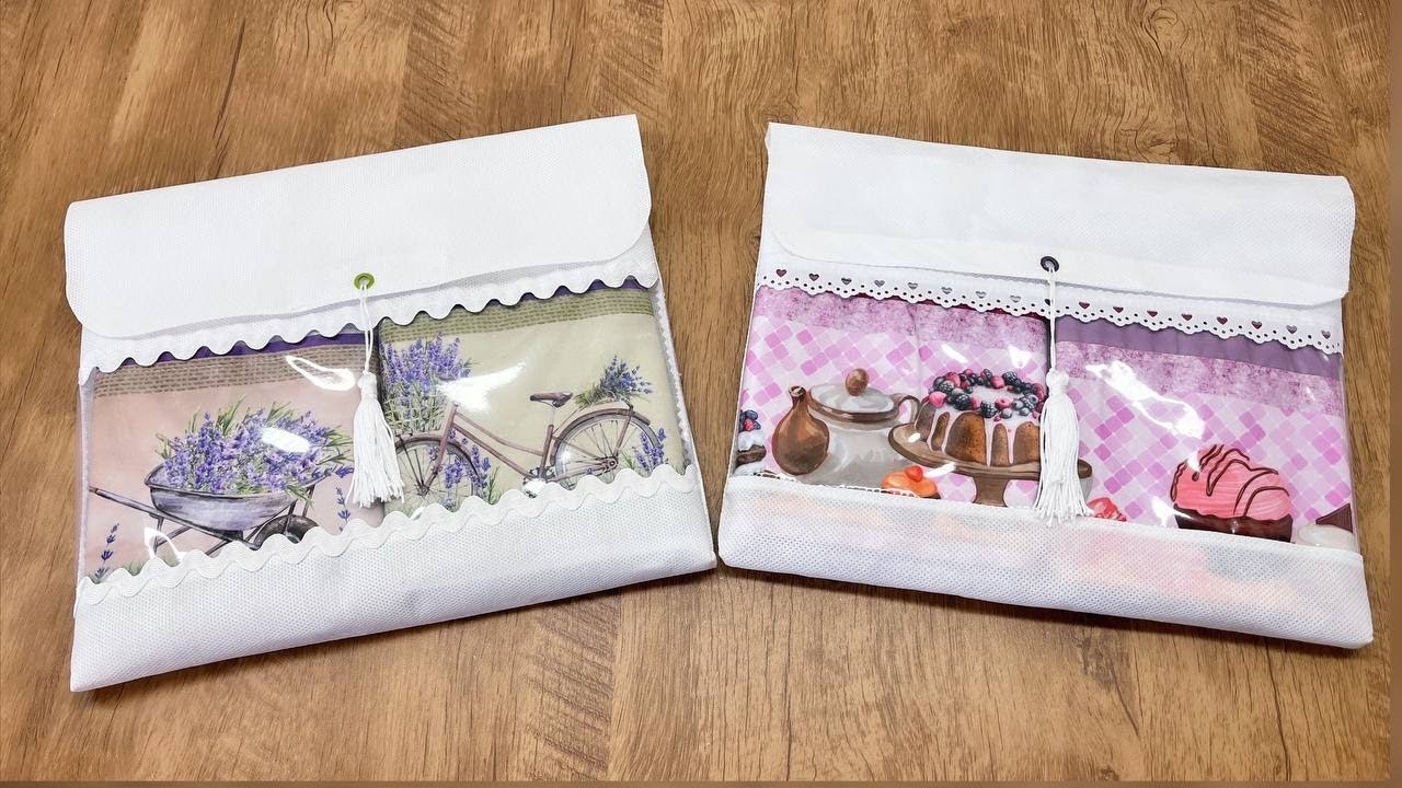 Como Fazer Embalagem Luxo com Visor  Rápida e Fácil - Costura Criativa - por @tucaensina