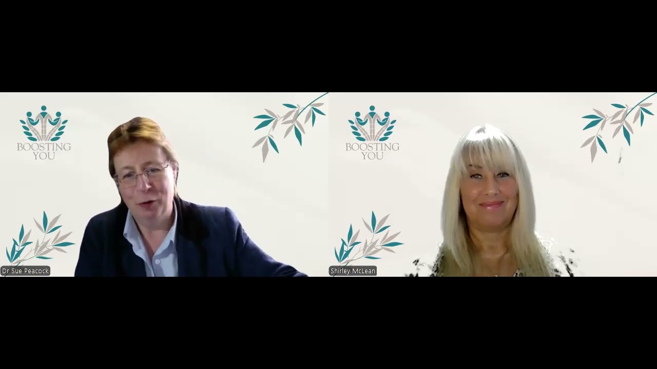 Dr Sue Peacock and Shirley McLean Boosting You