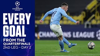 Every Goal from the Quarterfinals - 2nd Leg, Day 2| UCL on CBS Sports