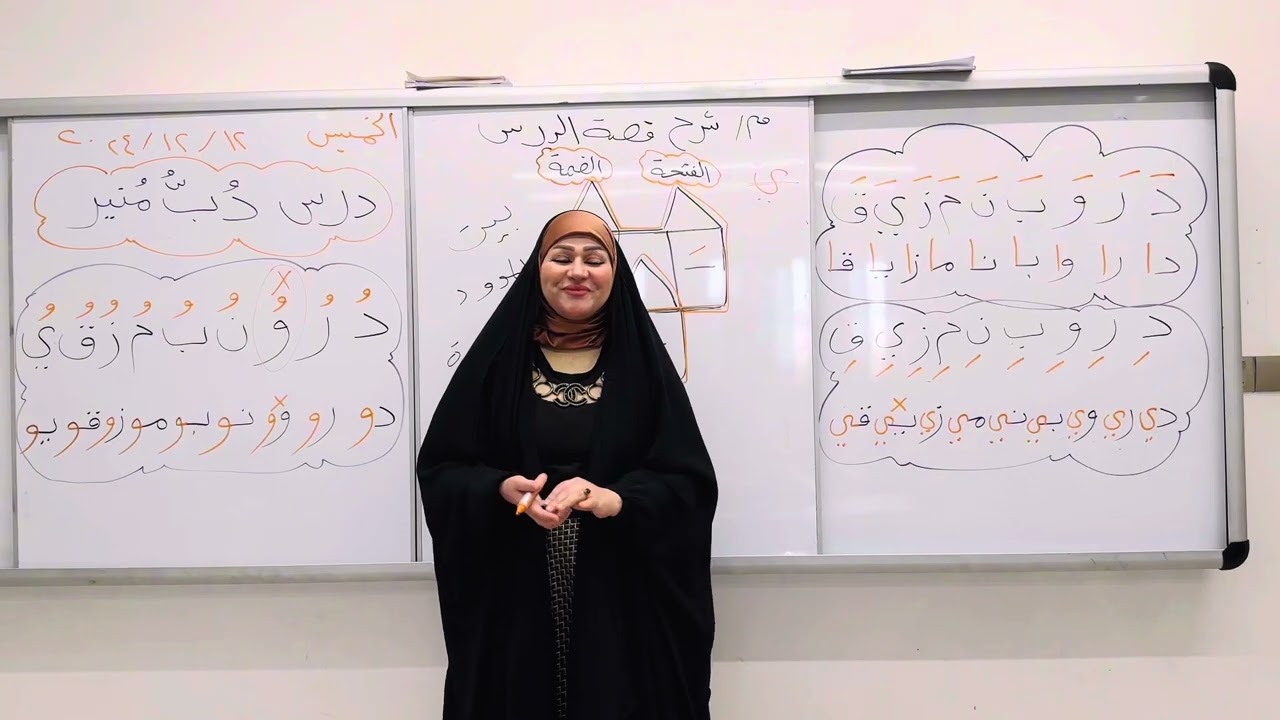 درس دُبُّ مُنير بشرحه الدقيق للصف الأول الأبتدائي |الست إخلاص الإبراهيمي|