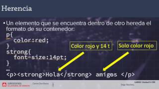 Bases del lenguaje CSS