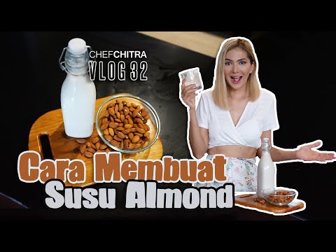 Cara Membuat Susu Almond Roasted