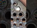 pneumatic test of shell side #heatexchanger