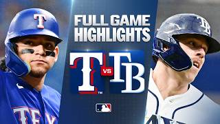 RANGERS vs. RAYS: Official Full Game Highlights (July 30) | 2026 MLB Season