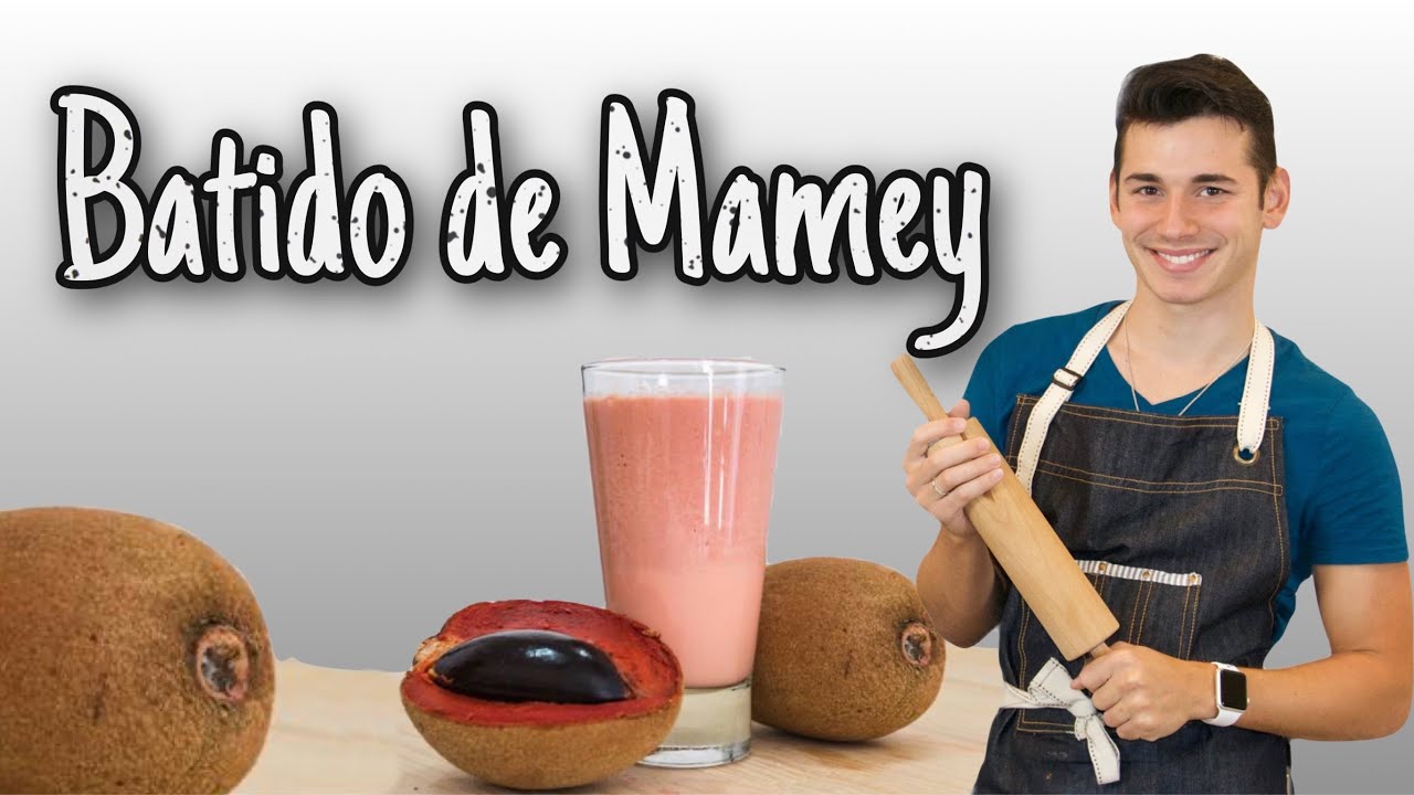 Como Hacer Batido de Mamey |Cooking Cuban |Gio en la Cocina - YouTube