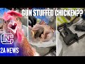 TSA Finds Gun Stuffed In Raw Chicken?? Glock A Doodle Doo