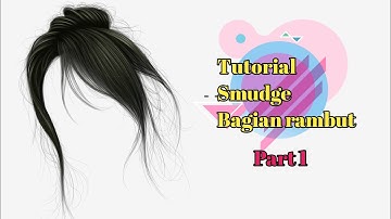 Tutorial Smudge Bagian rambut || Autodesk sketcbook Android || Part 1
