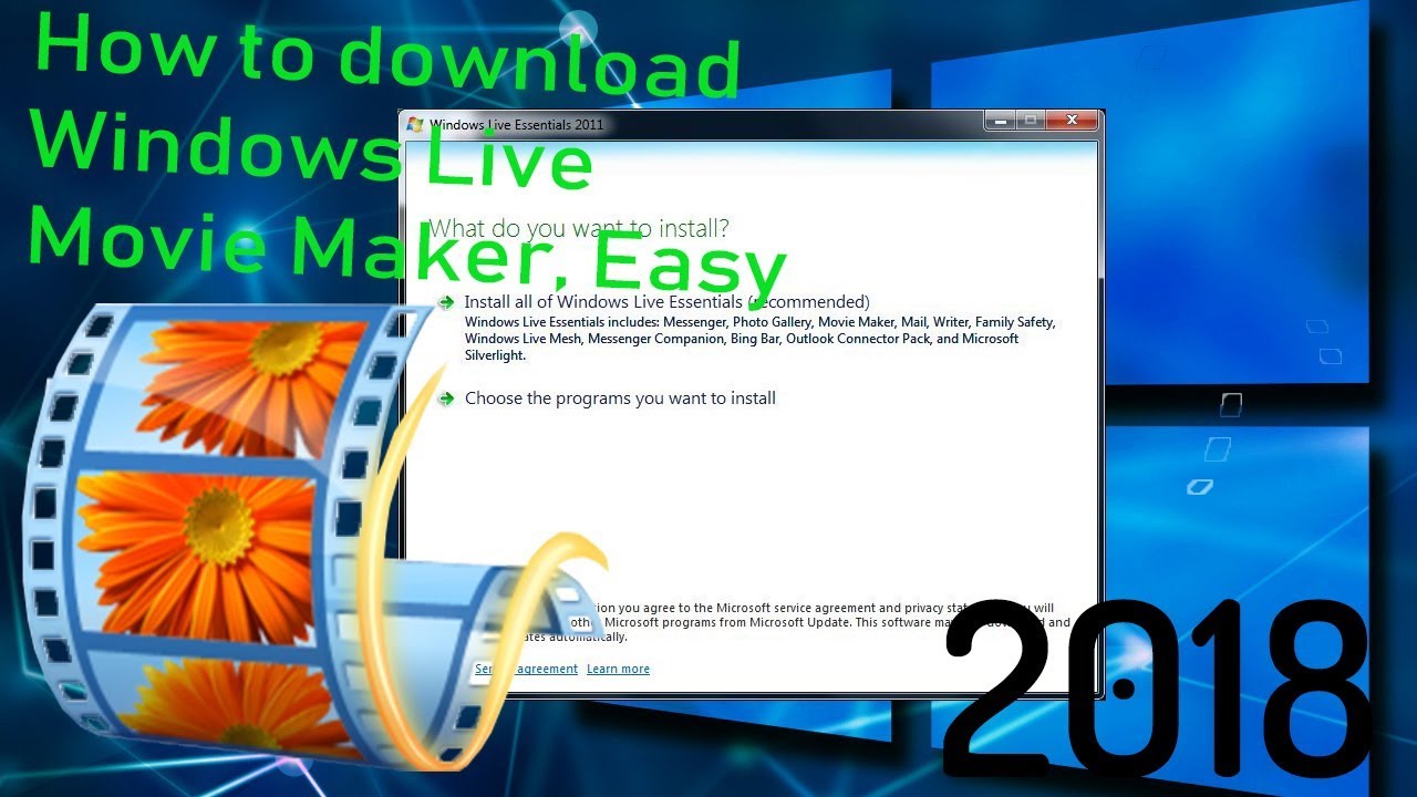 How To Download Windows Live Movie Maker On Windows 10/8/7 2019