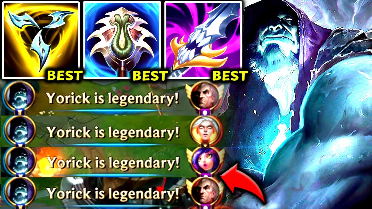 YORICK TOP IS BROKEN AND EVERYONE HATES IT (VERY STRONG) - 2025 Yorick TOP Gameplay Guide