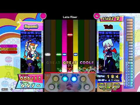[pop'n music peace] Late Riser (VISUAL 3) (EX)