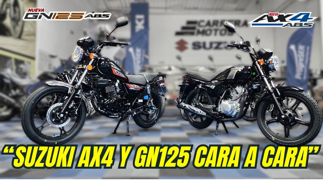 Suzuki AX4 -Suzuki GN125 💥 Which one would you buy? - YouTube