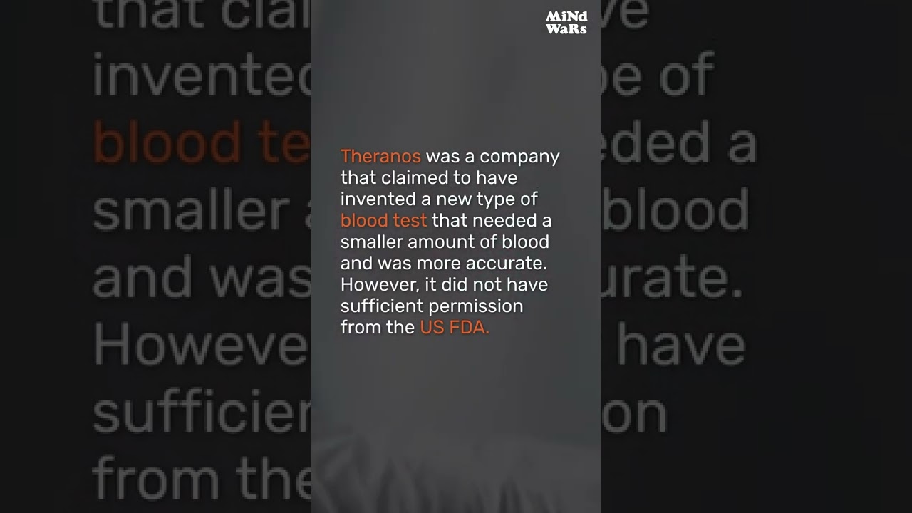 US Biotech Startup Gone Wrong | Interesting Facts | Did You Know? 