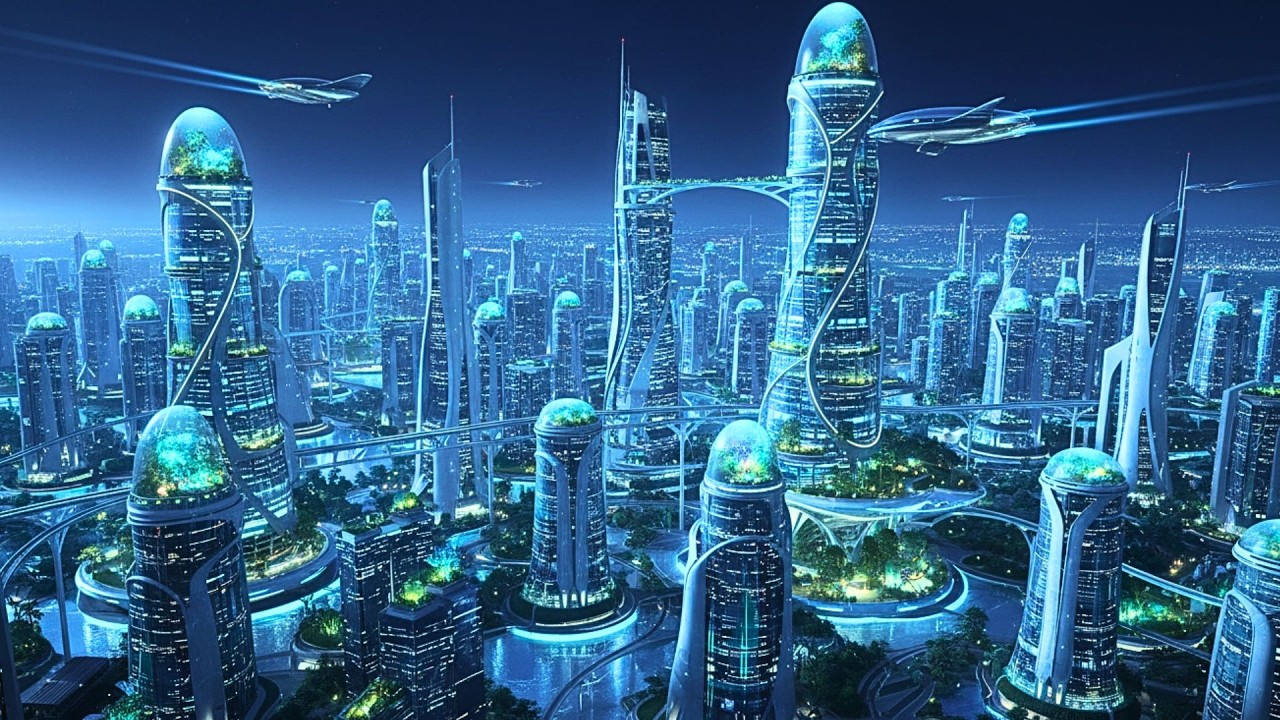 Next-Gen Industry: 4K Futuristic Factory with AI & Robotics | CGI Tech Animation