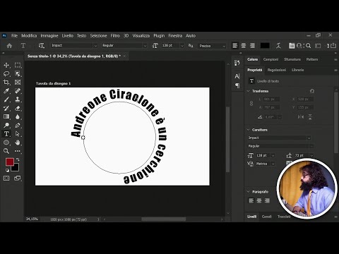 Video: Come si cambiano le proprietà del testo in Photoshop?