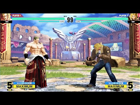 Geese Howard vs Terry Bogard (Hardest AI) - KOF XV
