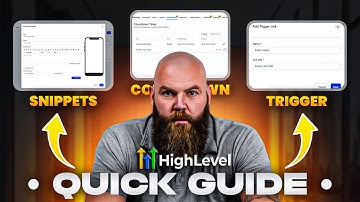 Go High Level Marketing: Snippets, Countdown Timers & Trigger Links Explained