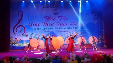 Múa Tiếng gọi núi rừng-TH xã Hua Thanh, Giai điệu tuổi hồng huyện Điện Biên 2022