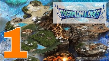 DigimonLinks - Gameplay/Walkthrough - Intro/Tutorial part 1 [Anroid/IOS]