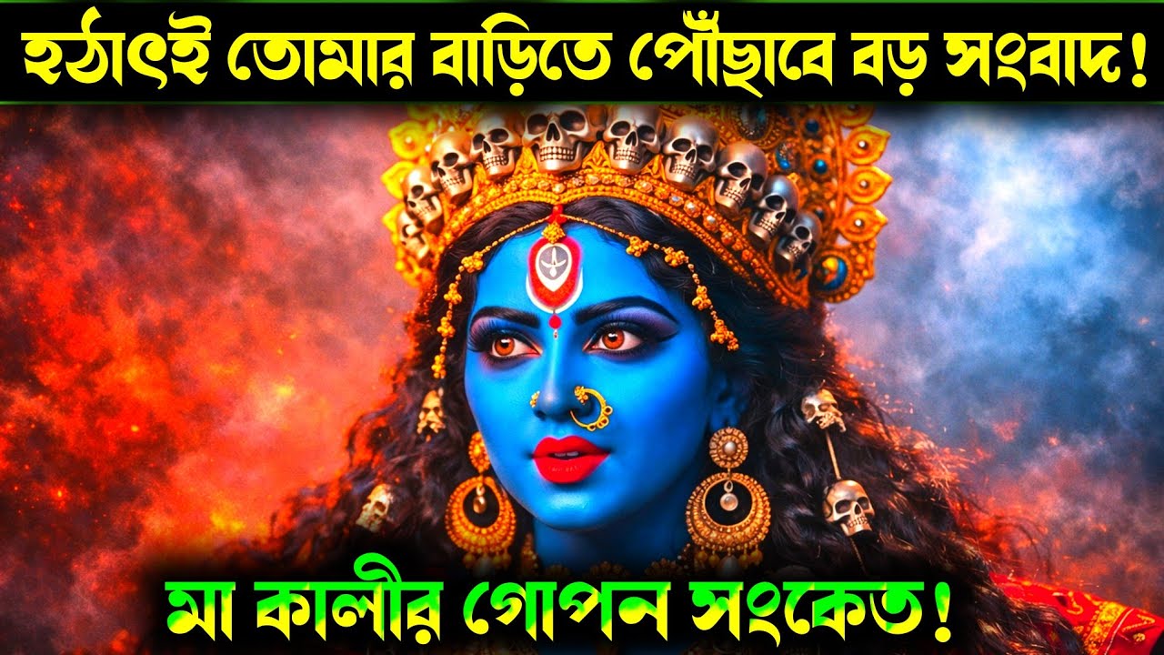 ৮৮৮ 🕉️ মা কালী 😱 তোমার বাড়িতে আসছে বড় খবর—ডাকপিয়ন দরজায় দাঁড়াবে!