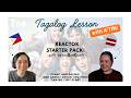 Tagalog REACTOR STARTER PACK with A'TIN Reactor LenaBeeReacts | Grabe! Ang galing! Angas! and more