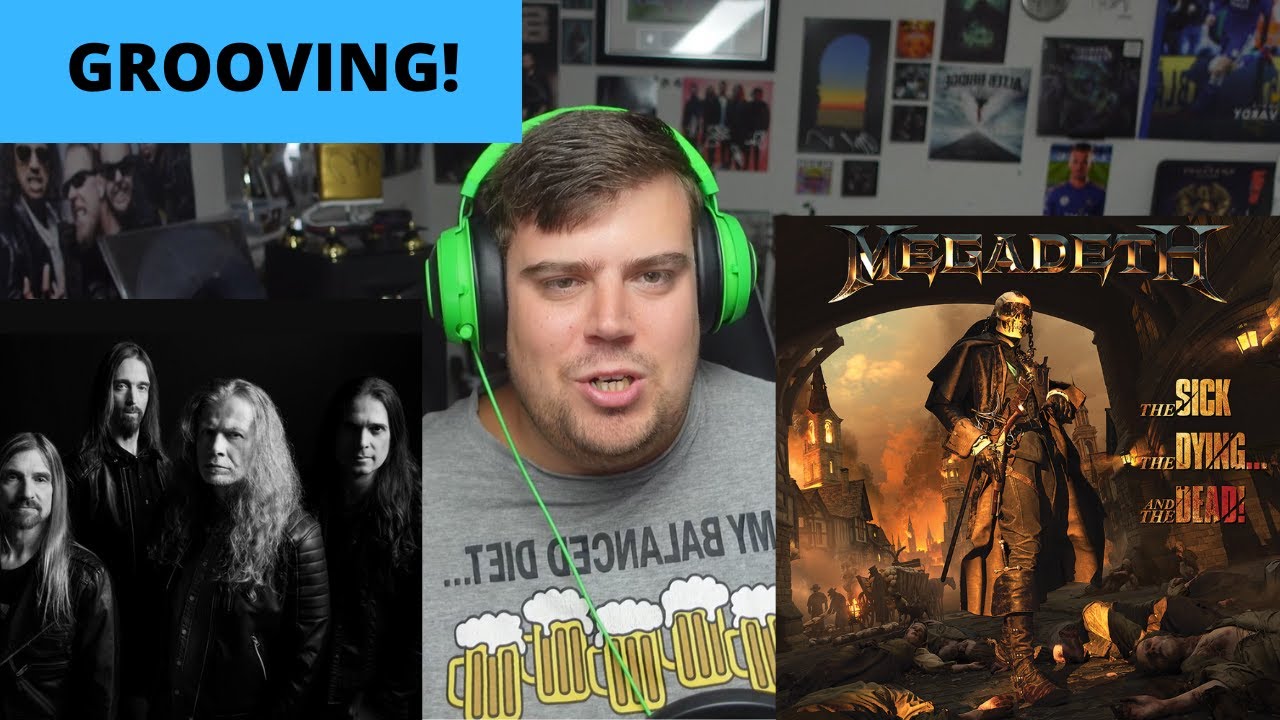 GROOVING! - Megadeth - Célebutante - REACTION